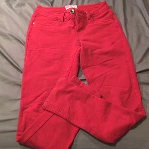 Red pants